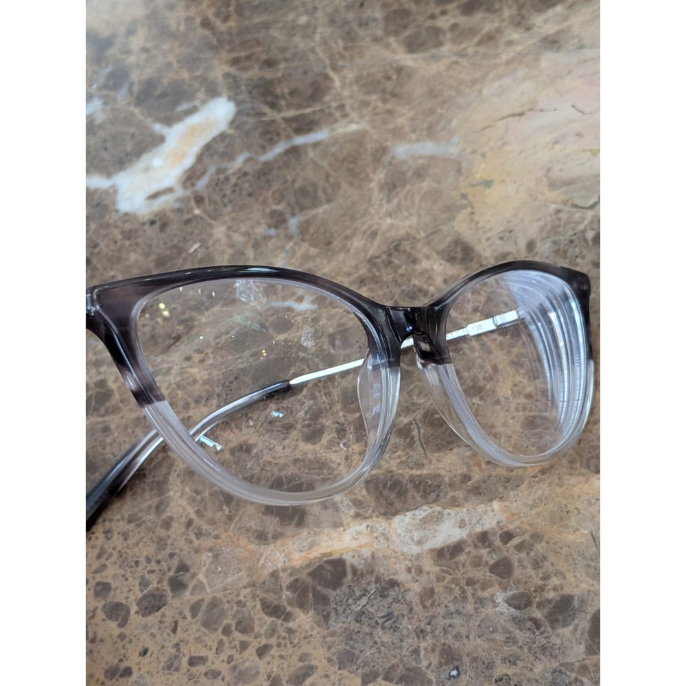 Vera Wang Gizelle Eyeglasses Eye Glasses Grey Marble Authentic New 53mm Women - Picture 6 of 6